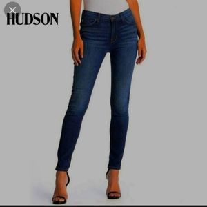 Hudson Natalie Super Skinny Blue Denim Jean